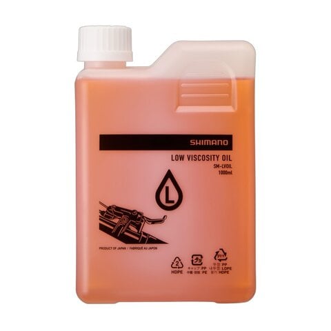 Shimano SM-LVOIL Hydraulic Low Viscosity Mineral Oil - 1000mL (KSMLVOIL10)