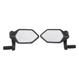 SUNLITE Sunlite High Impact eHD Handlebar End Mirror (LH/RH Set) - BLACK