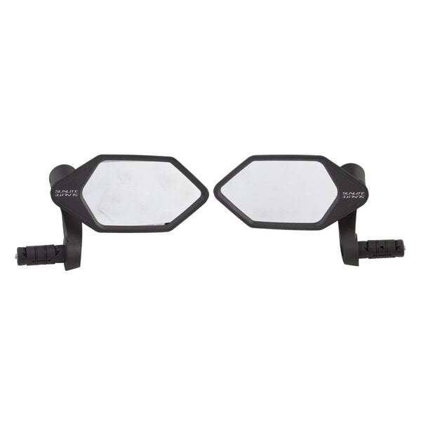 SUNLITE Sunlite High Impact eHD Handlebar End Mirror (LH/RH Set) - BLACK