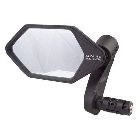 Sunlite High Impact eHD Handlebar End Mirror (Single - LH) - BLACK