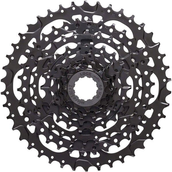 microSHIFT microSHIFT Acolyte Cassette - 8 Speed, 11-42t, Black, ED Coated