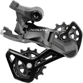 microSHIFT microSHIFT Acolyte RD-M5180M-B Rear Derailleur - 8 Speed, Medium Cage, Black