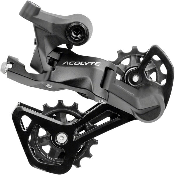 microSHIFT microSHIFT Acolyte RD-M5180M-B Rear Derailleur - 8 Speed, Medium Cage, Black