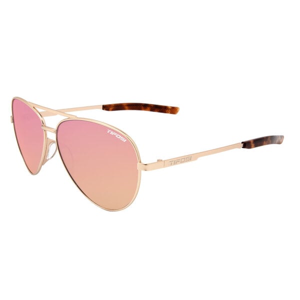 Tifosi Optics Shwae Gold (Pink) Single Lens Sunglasses Pink Mirror