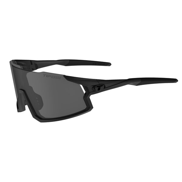 Tifosi Optics Stash, BlackOut Interchangeable Sunglasses Smoke/AC Red/Clear