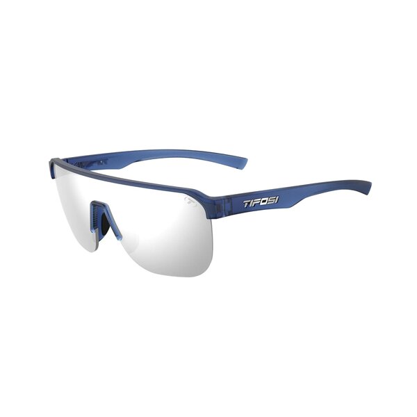 Tifosi Optics Sanctum SL, Midnight Vapor Single Lens Sunglasses Silver Mirror