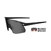 Moab XC, Blackout Interchangeable Sunglasses Smoke/AC Red/Clear