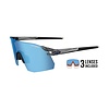Moab XC, Crystal Smoke Interchangeable Sunglasses Clarion Blue/AC Red/Clear