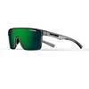Sanctum, Crystal Smoke Single Lens Sunglasses Smoke Green Mirror