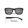 Swank XL, Frost Blue Single Lens Sunglasses  Smoke Bright Blue Mirror