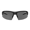 Crit, Matte Black Interchangeable Sunglasses Smoke/AC Red/Clear