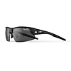 Crit, Matte Black Interchangeable Sunglasses Smoke/AC Red/Clear