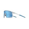 Moab, Matte White Interchangeable Sunglasses Clarion Blue/AC Red/Clear