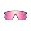 Moab, Satin Vapor Interchangeable Sunglasses Clarion Sunset Pink/AC Red/Clear