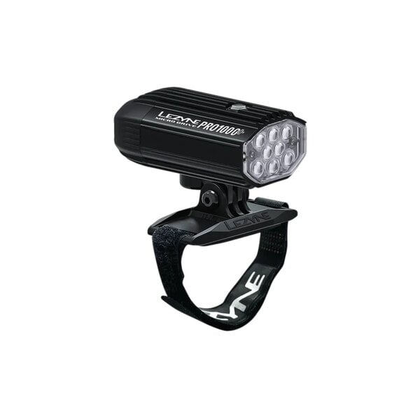 Lezyne Lezyne Helmet Micro Drive Pro 1000+ Light Headlight - SATIN BLACK
