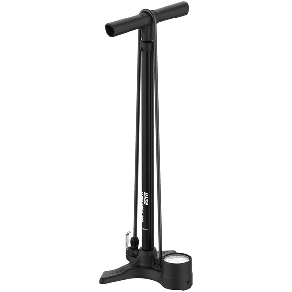 Lezyne Lezyne Macro Floor Drive DV Floor Pump - Dual Valve, 220psi, Flat Black