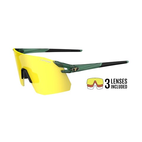 Moab XC, Forest Vapor Interchangeable Sunglasses, Clarion Yellow/AC Red/Clear
