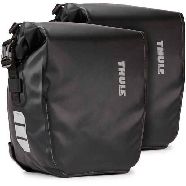 Thule *NO RETURNS* Thule, Shield Pannier,  Bicycle Pannier (PAIR), 13L, Black