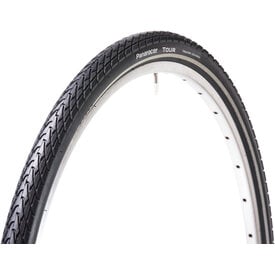Panaracer Panaracer 700 x 38c Urban Tour bicycle tire - wire bead - BLACK w/ REFLECTIVE stripe