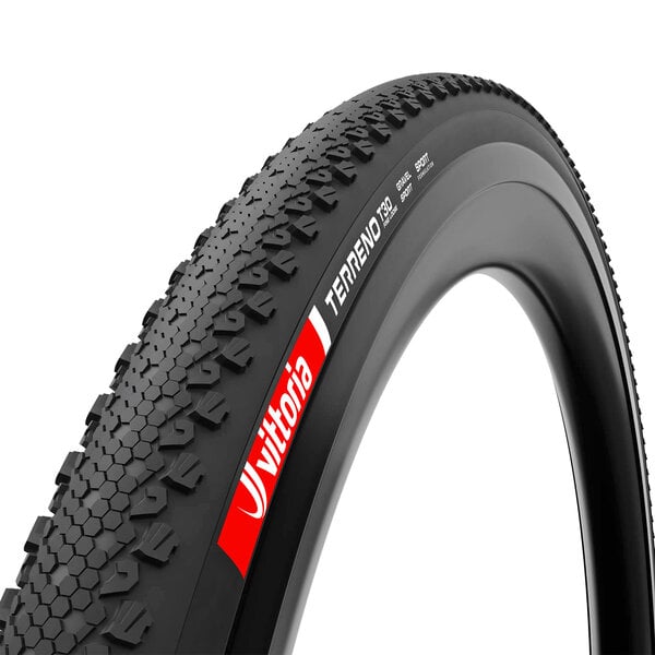 Vittoria Vittoria 700 x 38c Terreno T30 Fine Loose Gravel Sport bicycle tire - folding - BLACK