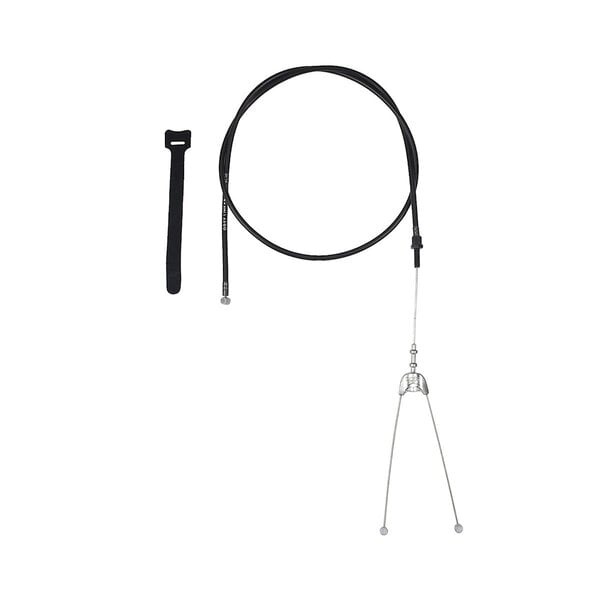 Odyssey Odyssey Adjustable Linear Quik-Slic Kable Brake Cable w/ Hanger & Straddle - 1.5mm, Black