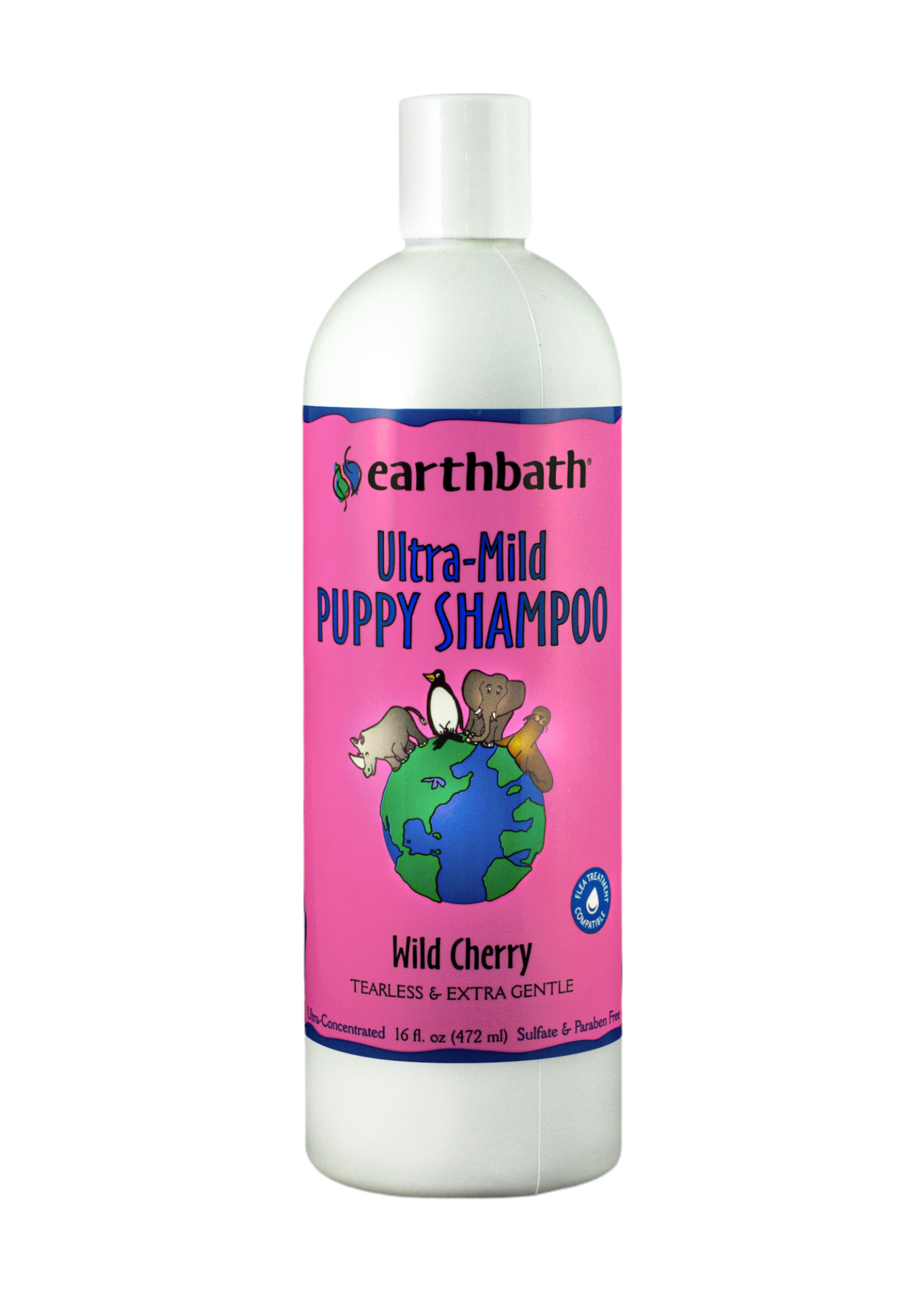 Earthbath *Earthbath Ultra-Mild Puppy Shampoo Wild Cherry-16oz*