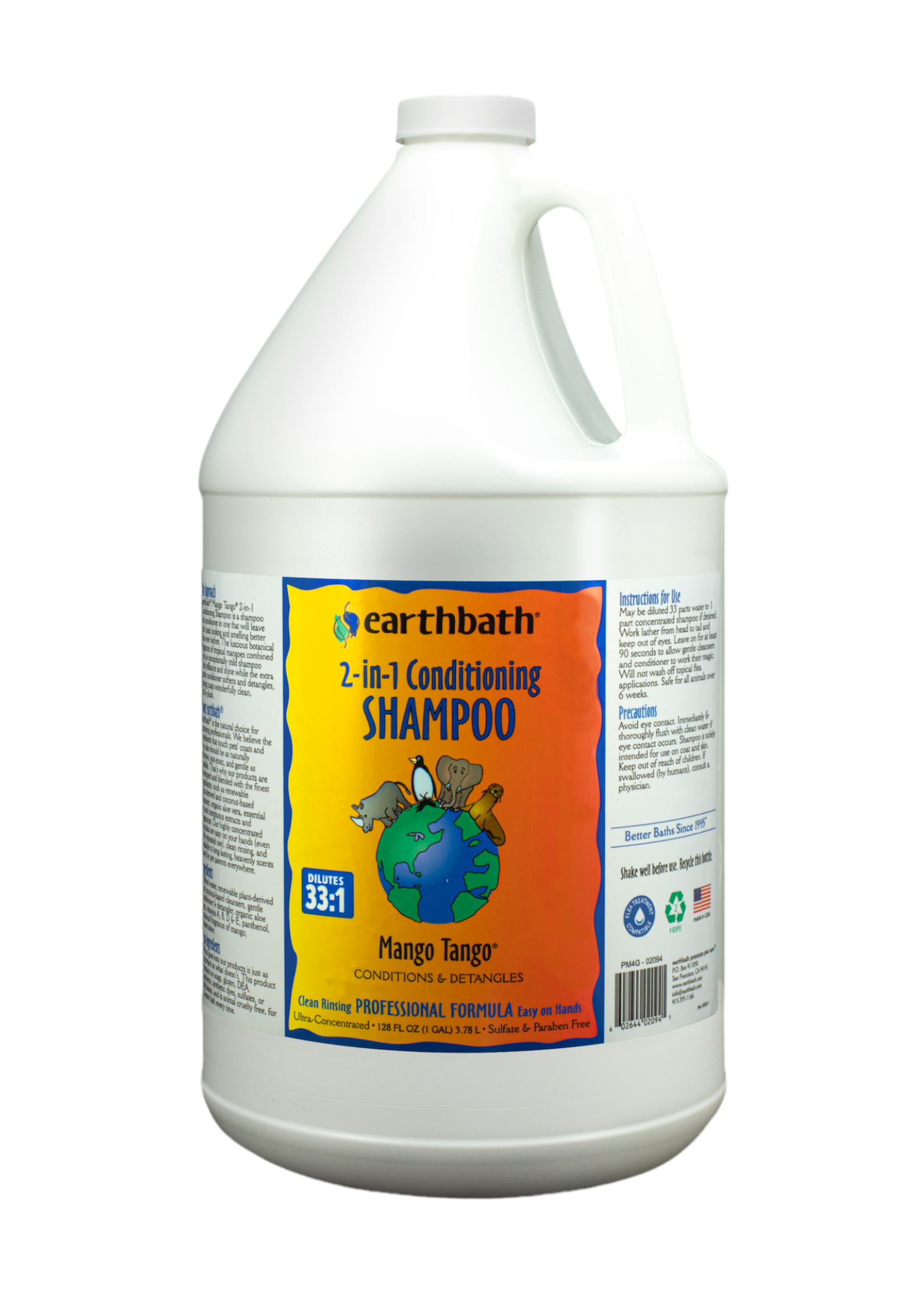 Earthbath Earthbath 2-in-1 Conditioning Shampoo Mango Tango-gal