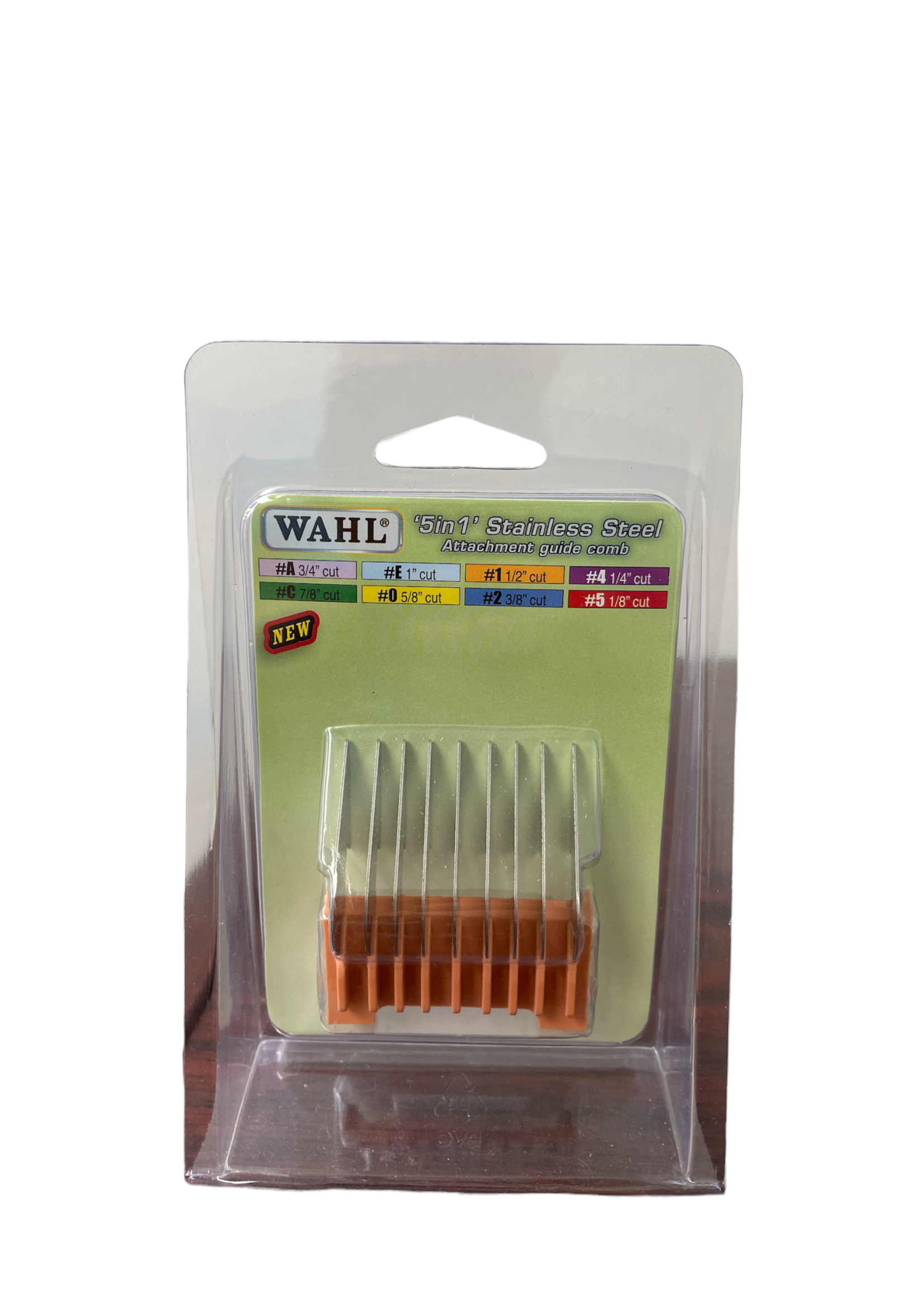Wahl Wahl #1 comb for 5" in 1" blade-orange.