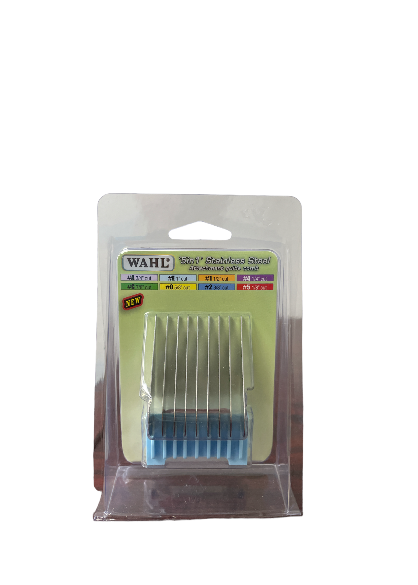 Wahl Wahl #E comb for 5" in 1" blade-light blue.