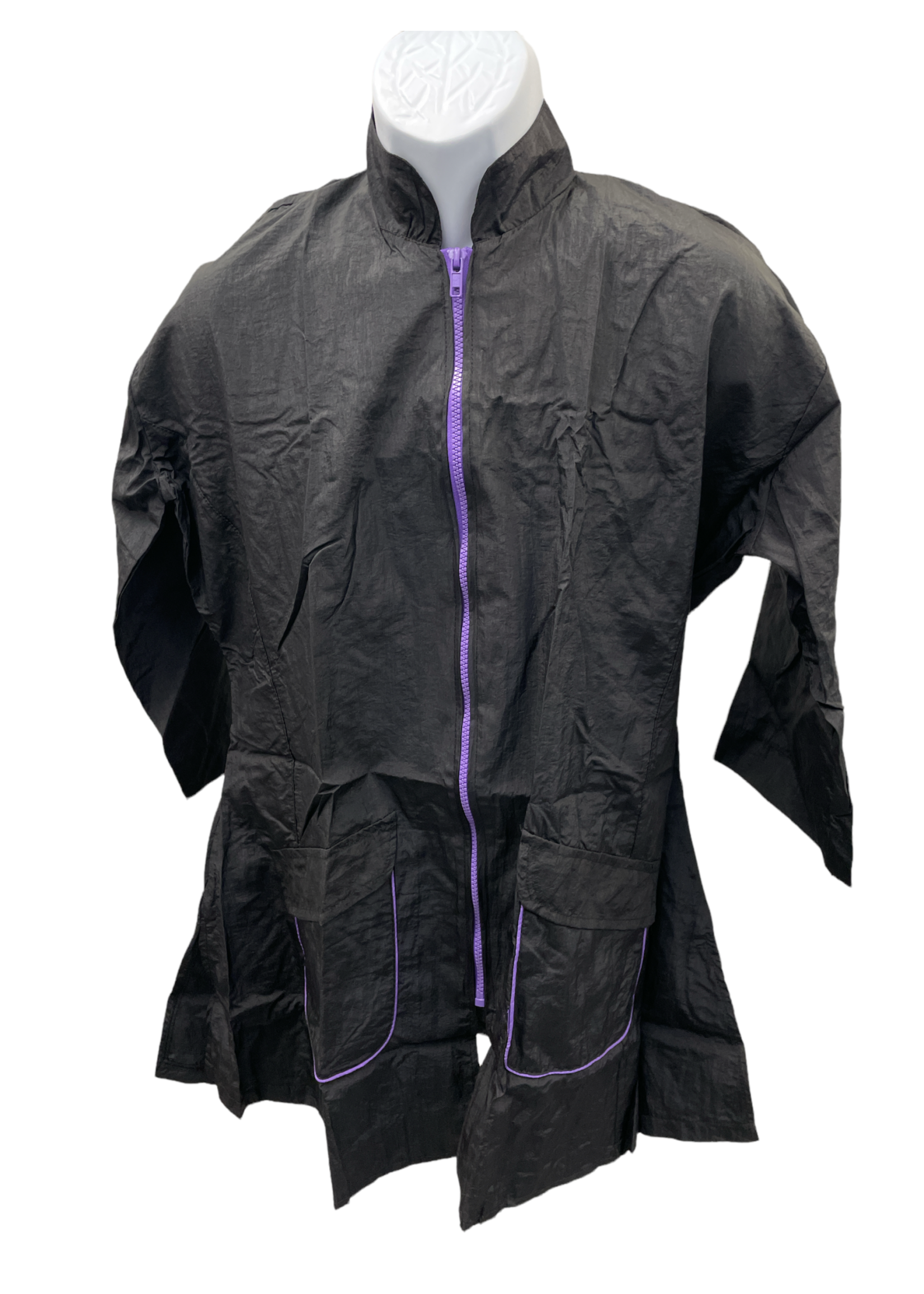 Stylist Wear Stylist Wear Black & Purple Contrast Jacket