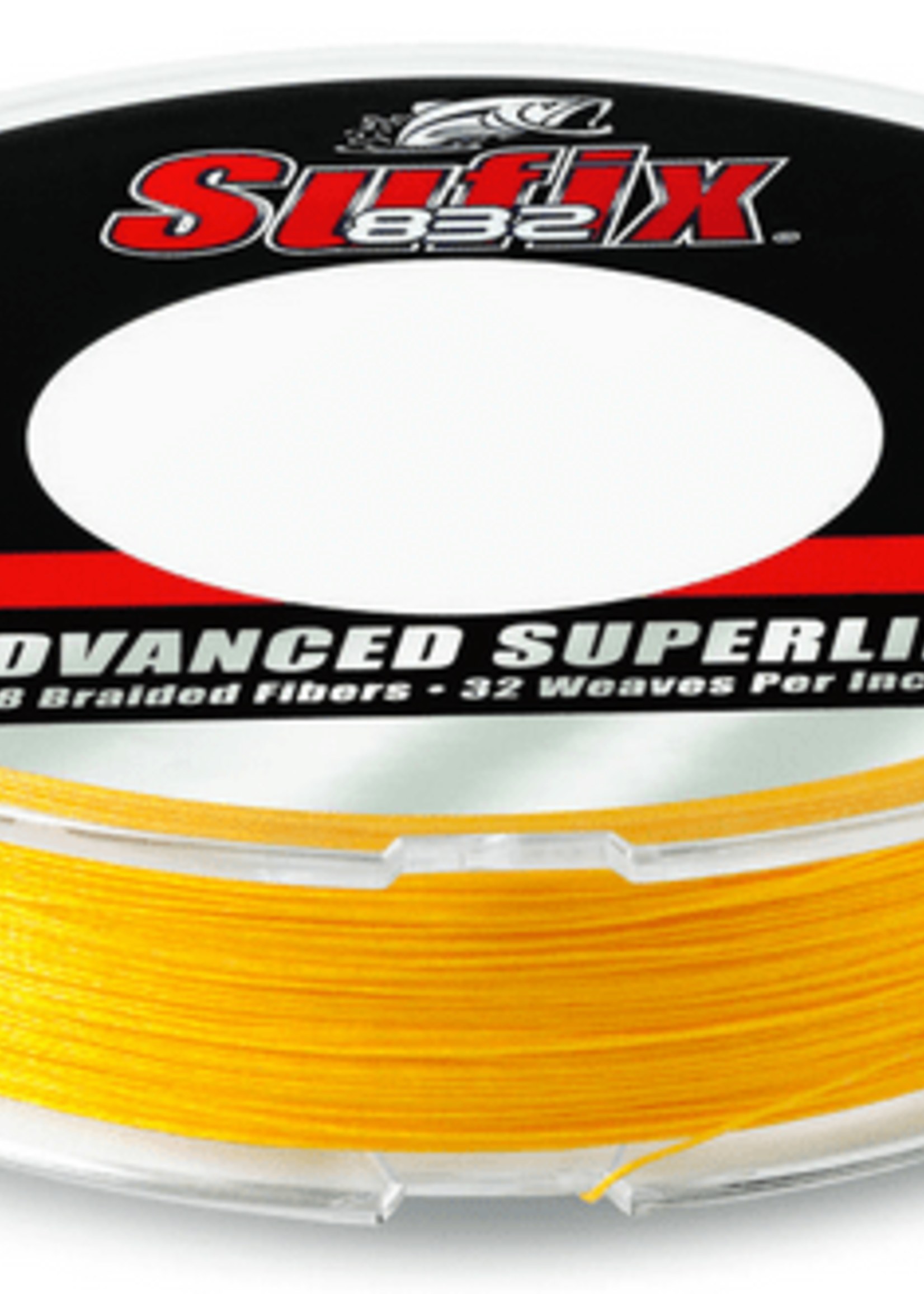 Sufix 832 Advanced Superline - 150 Yds - 40 Lb - Hi-Vis Yellow