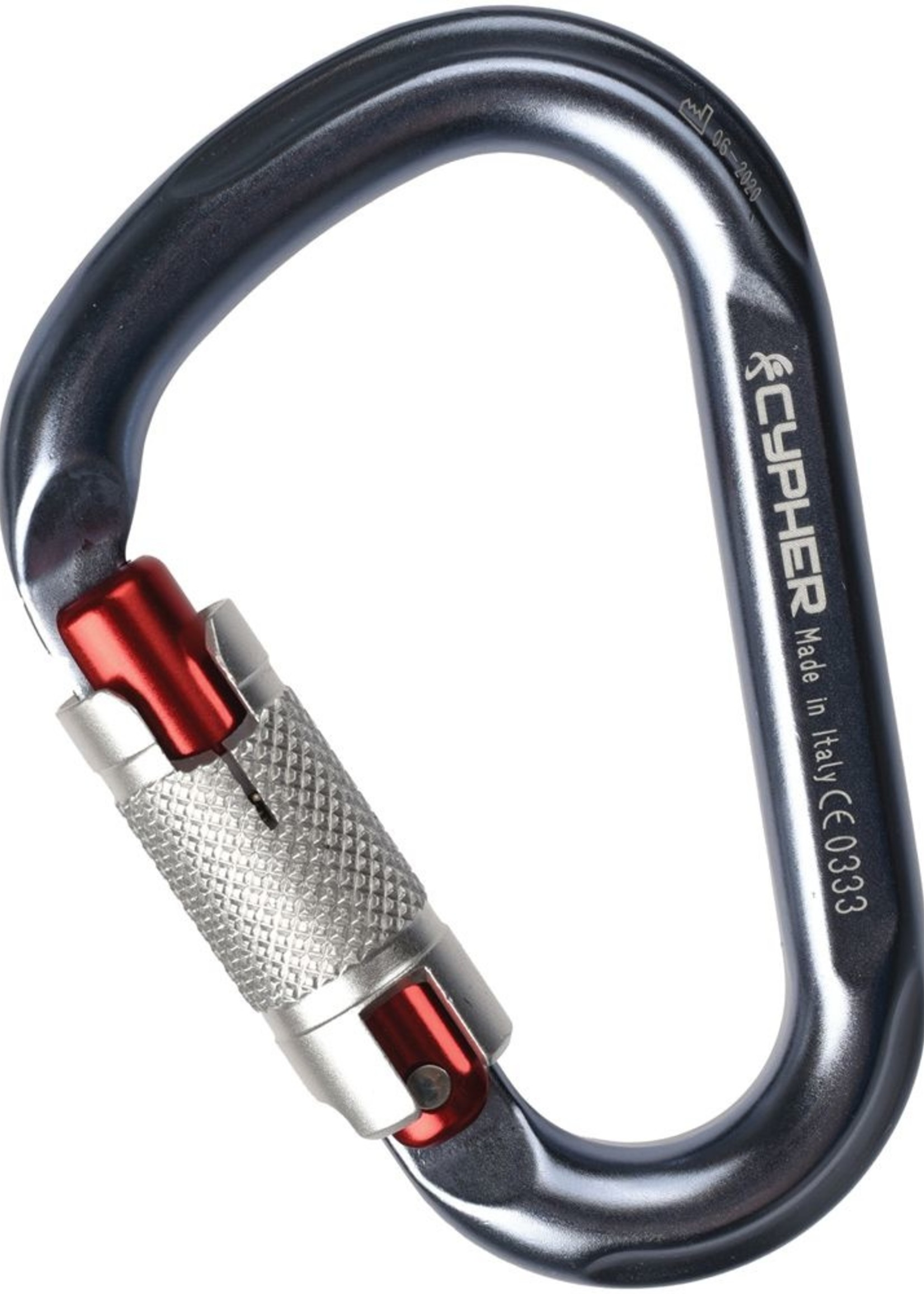 Cypher Anodized Twist Lock Carabiner