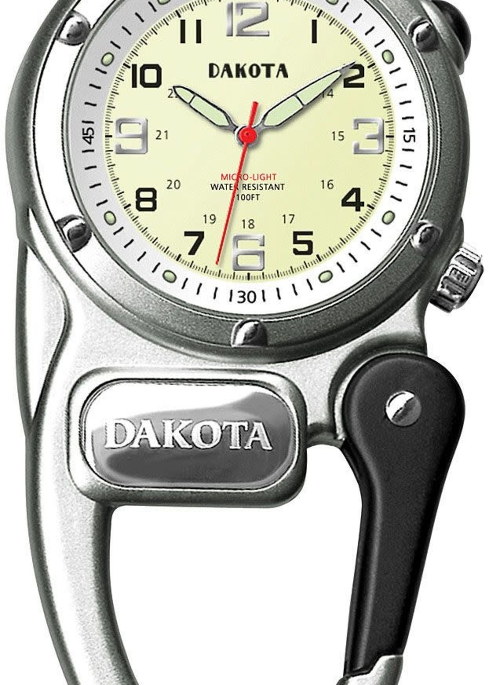 Dakota Mini Clip Microlight Watch - Appalachian Outdoor Supply