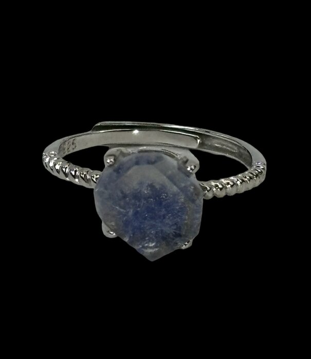 Blue Tourmaline Ring