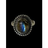 Labradorite Ring Set in 925SS