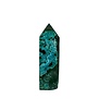 Malachite and Chrysocolla Tower