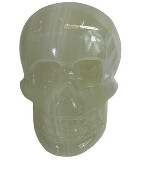 UV Reactive Calcite Skull