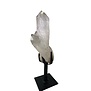 Clear Quartz Cluster on Stand