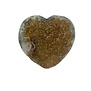 Sugar Druzy Rainbow Amethyst Heart