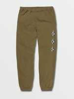 Volcom Volcom Iconic Stone Olive Fleece Pants W22