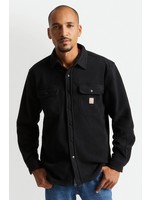 Brixton Brixton Black L/S Fleece Button Jacket SP22