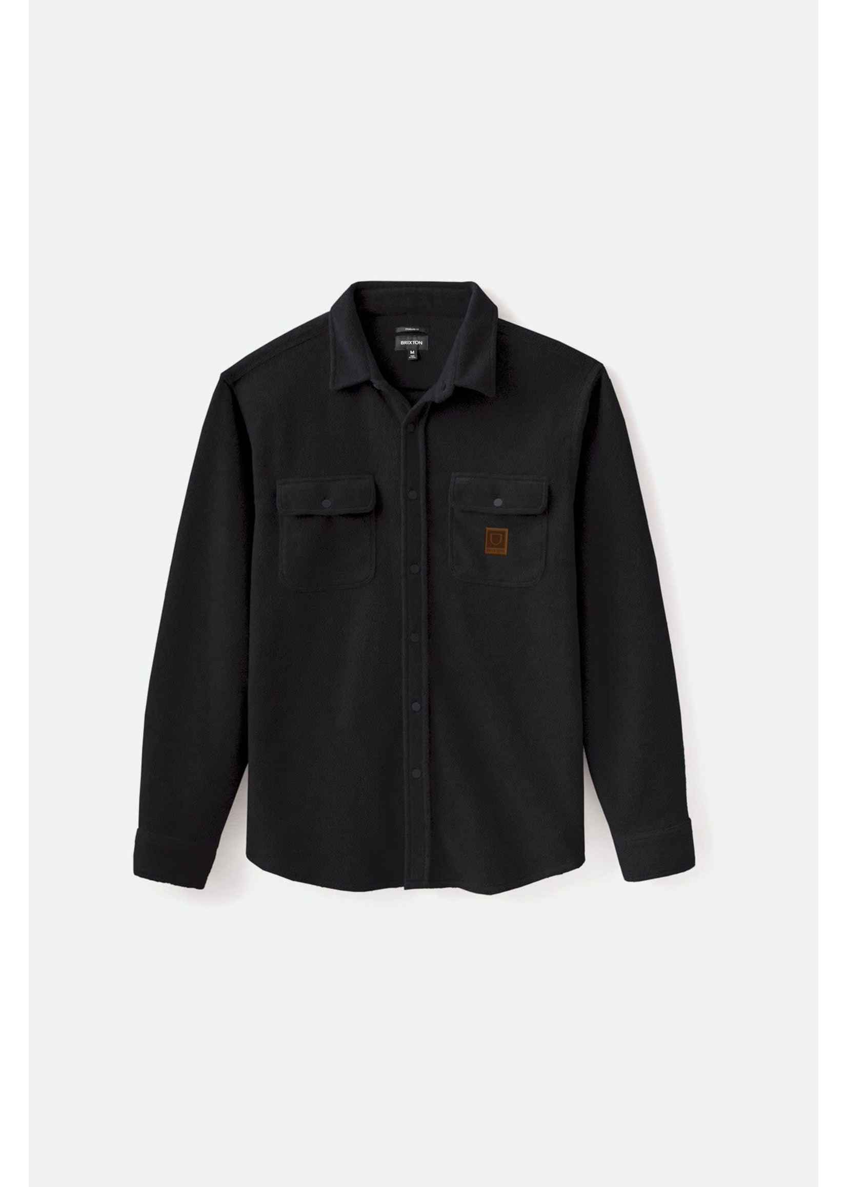 Brixton Brixton Black L/S Fleece Button Jacket SP22