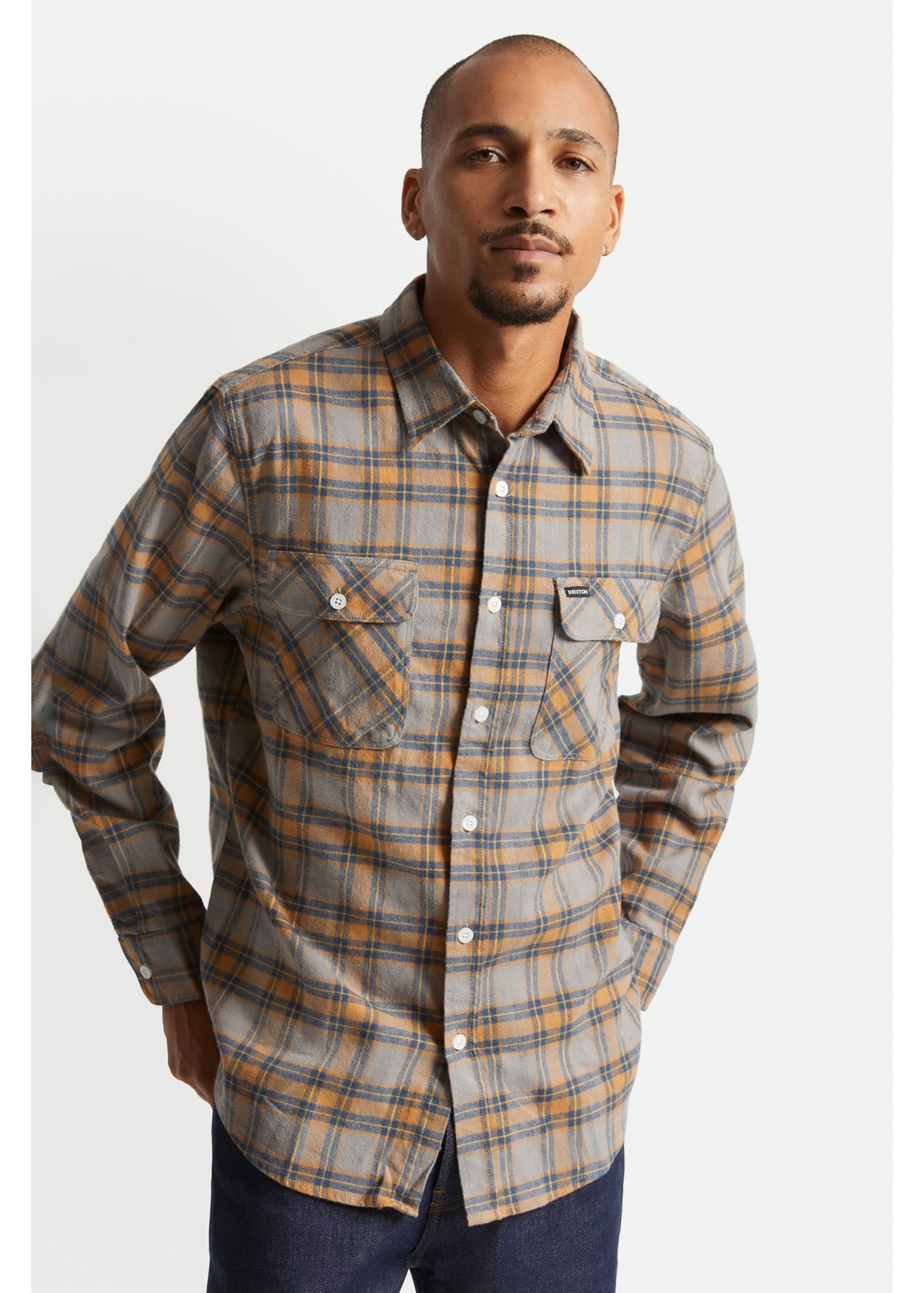 Brixton Brixton Bowery Stretch L/S Flannel SP22
