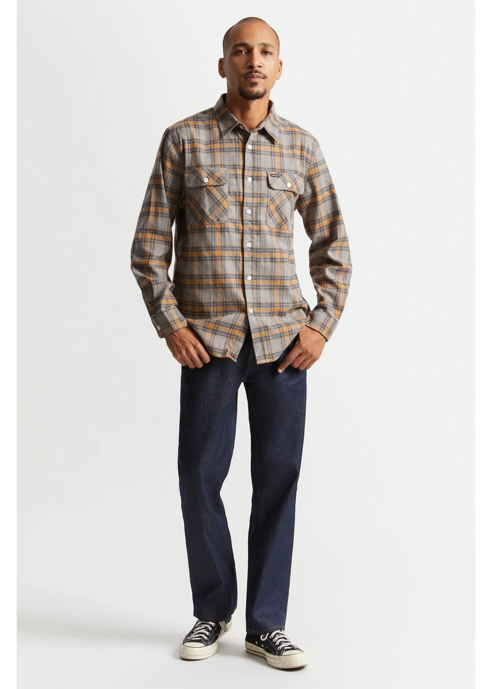 Brixton Brixton Bowery Stretch L/S Flannel SP22