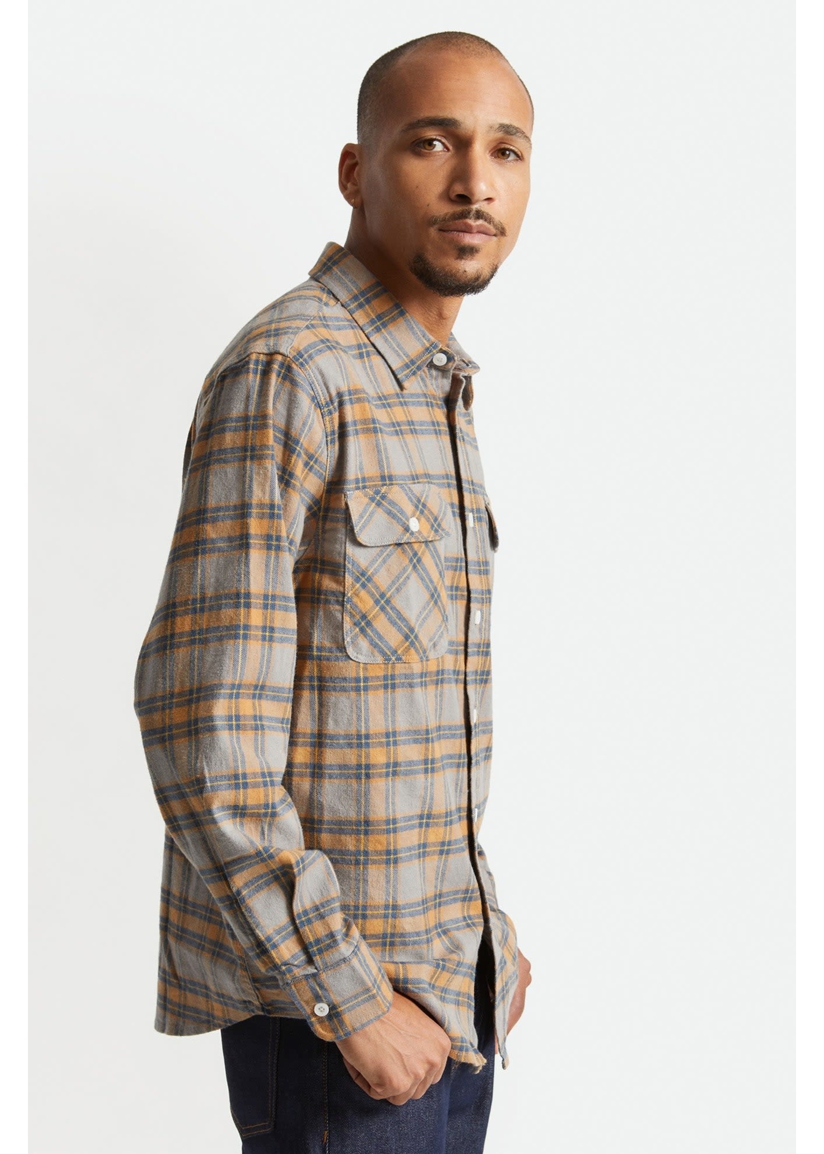 Brixton Brixton Bowery Stretch L/S Flannel SP22