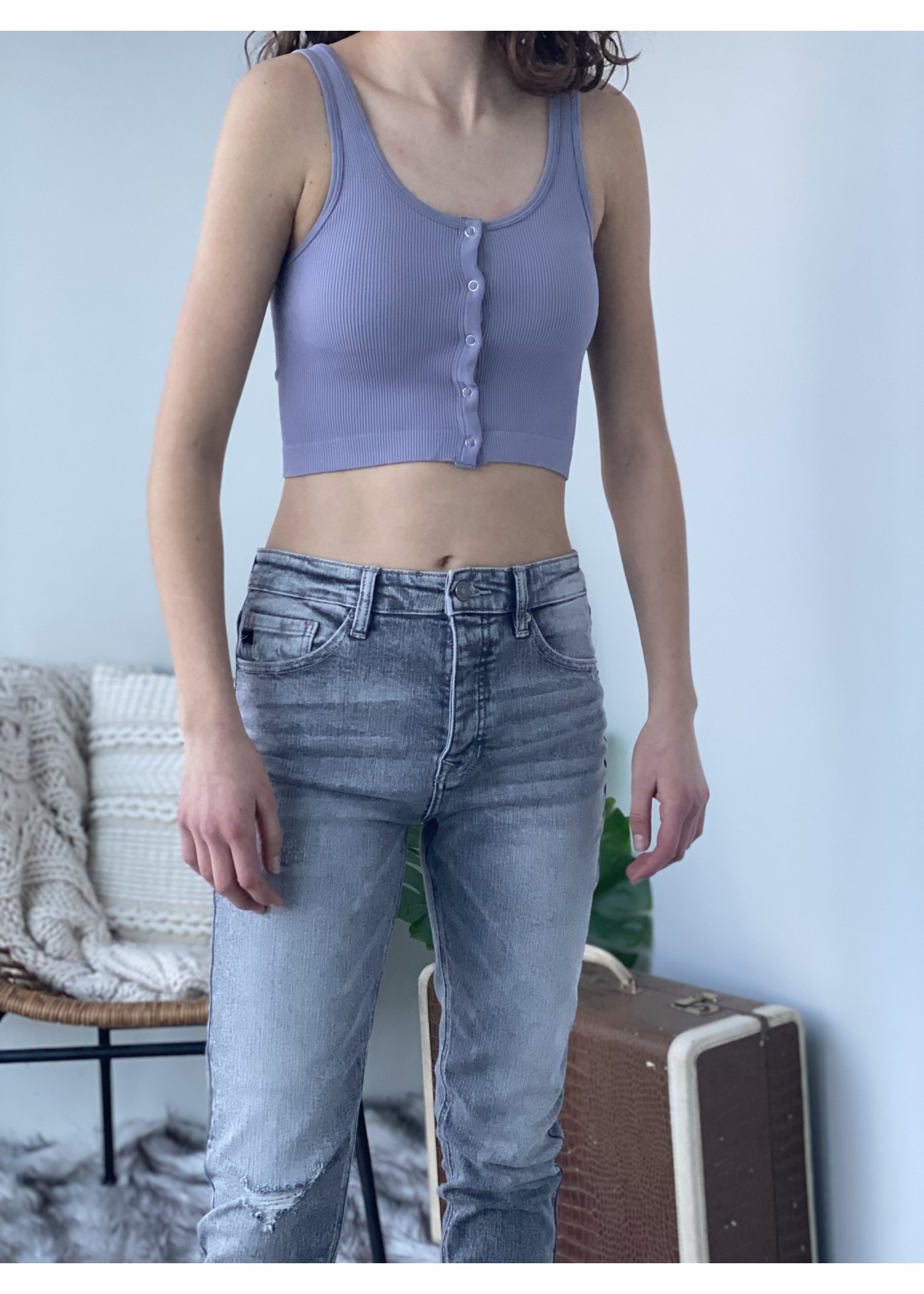 Dynamic Ribbed Crop Tank SP22