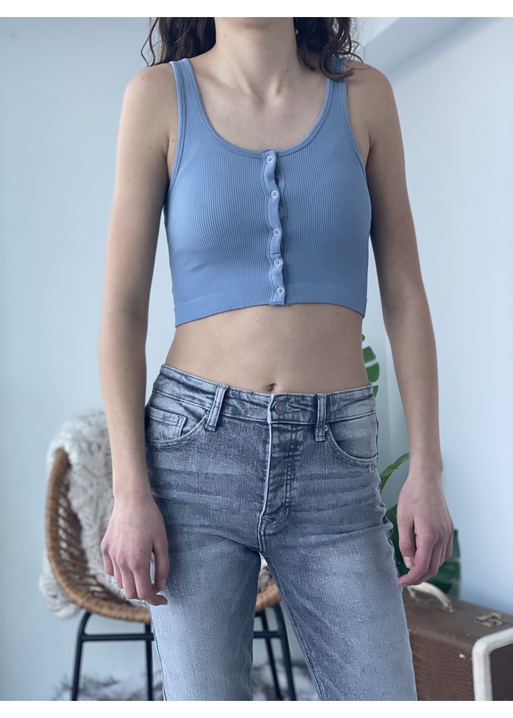 Dynamic Ribbed Crop Tank SP22
