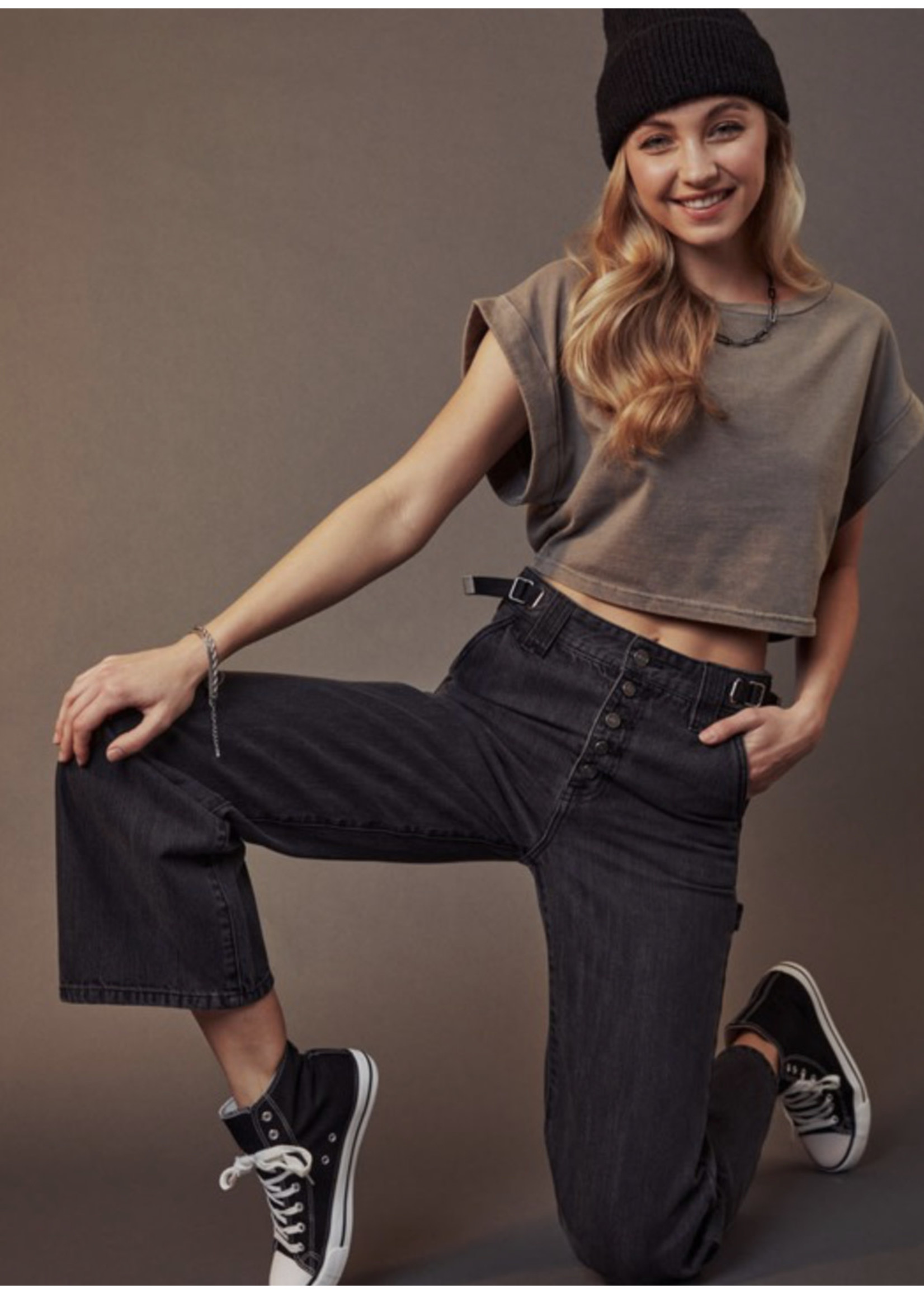 Kancan Kancan High Rise Skater Jeans SP22