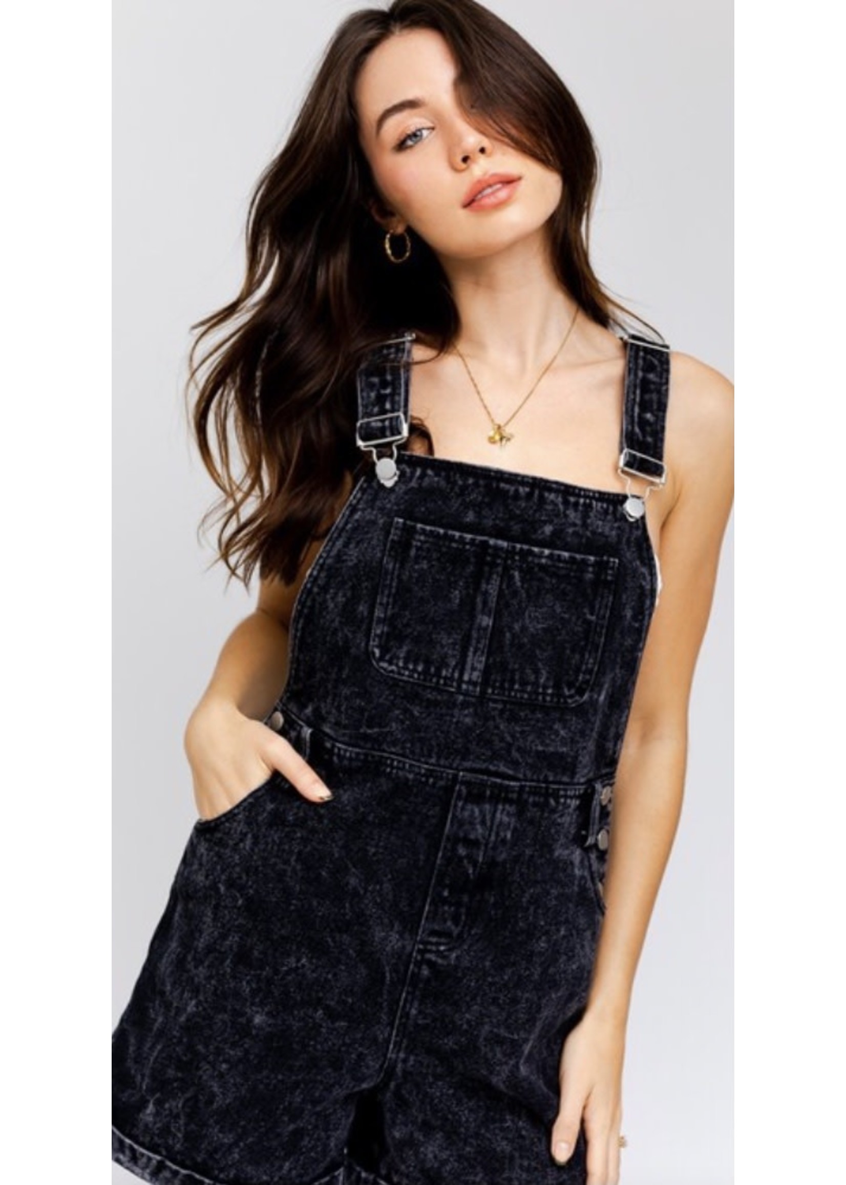 Le Lis Denim Romper SP22