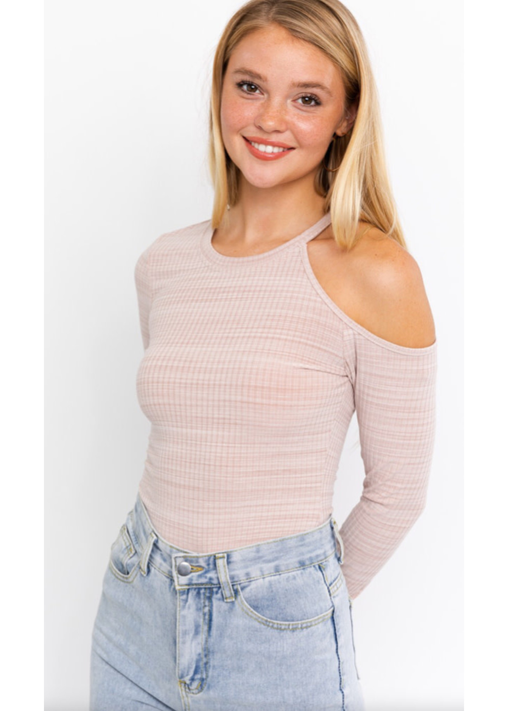 Le Lis Cold Shoulder Bodysuit SP22